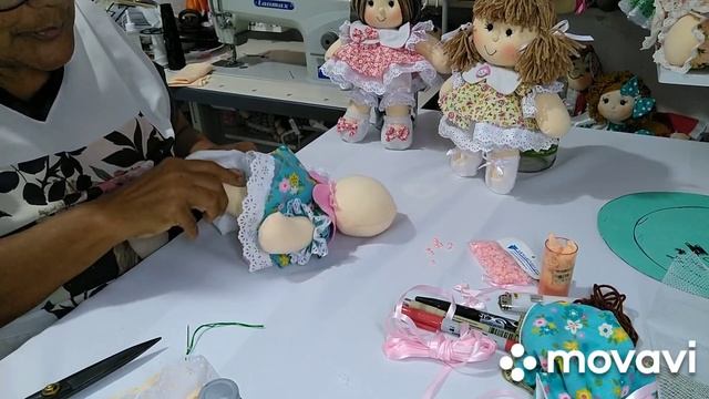 SEM GASTAR TEMPO E DINHEIRO APRENDA FAZER BONECA SEM CORPINHO, E COM RETALHOS. смотреть онлайн