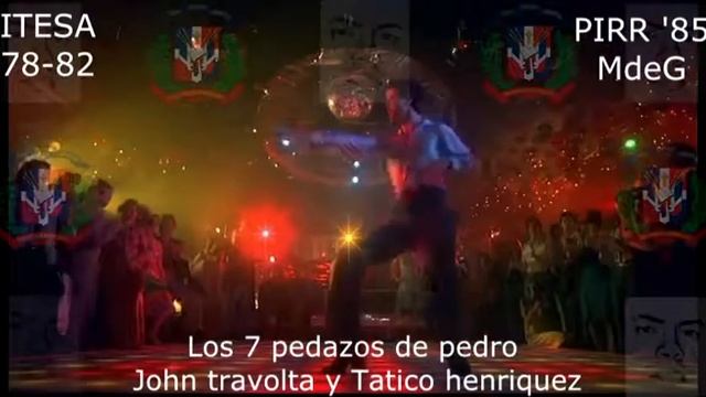 John travolta bailando merengue "Los 7 pedazos de pedro" de Tatico henriquez смотреть онлайн
