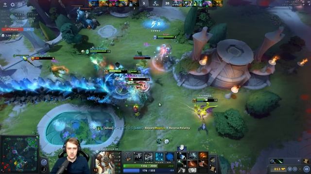 Purge plays Earthshaker Offlane w/ Day9 смотреть онлайн