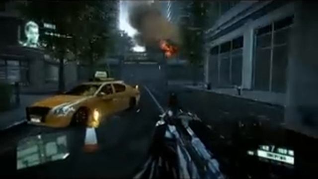 Crysis2 ASUS N55Sf gameplay on gt555m DirectX 11 Upgrade Pack + High-Res Texture Pack смотреть онлайн