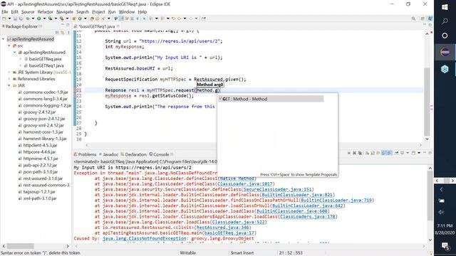 What is Java RESTAssured? How to Write API Programs for GET, PUSH, PUT, UPDATE, DELETE Part 1 смотреть онлайн