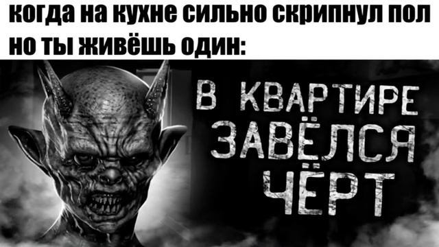 (МЕМ) В квартире завёлся чёрт 👿 смотреть онлайн