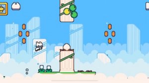 Super Cat Tales 2: Level 4-1 - Over the Clouds (All Bells) IOS Gameplay Walkthrough (HD)