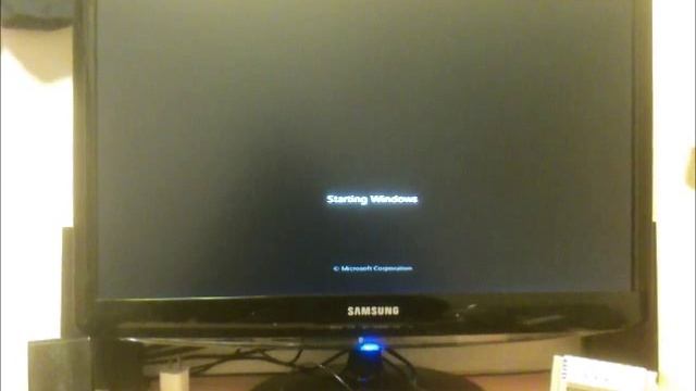 PC Bootup i5 750, P55A-UD3, Vertex 2 50GB смотреть онлайн