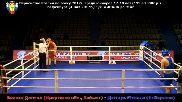Волохо Даниил (Тайшет) vs Дегтярь Максим (Хабаровск) смотреть онлайн