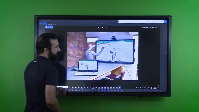 Using the Screen Sketch function - iiyama 68 series/03-series large touch display смотреть онлайн