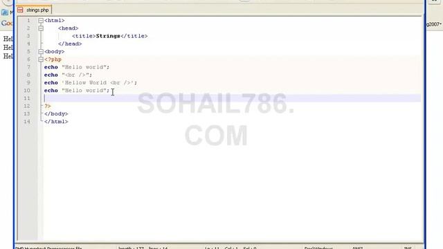 PHP in Urdu Lesson 06 VIDEO TUTORIAL FREE COURSE смотреть онлайн