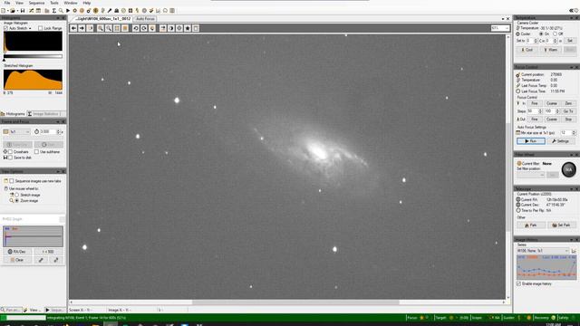 Going after Galaxy M106! Part 1 (backyard astrophotography) смотреть онлайн