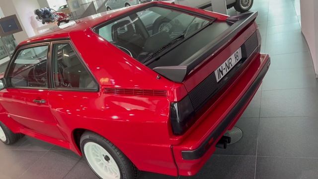 Audi Sport Quattro in Audi Museum in Ingolstadt смотреть онлайн
