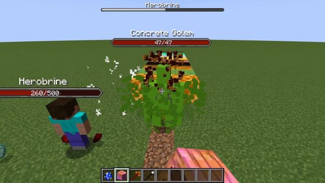 HEROBRINE vs ALL GOLEMS | Minecraft Mob Battle смотреть онлайн