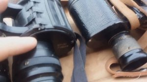 Видеоанонс юстировки бинокля «Б 7х30 секунда». Два бинокля с аукциона «Мешок. ру». 04.08.2021.