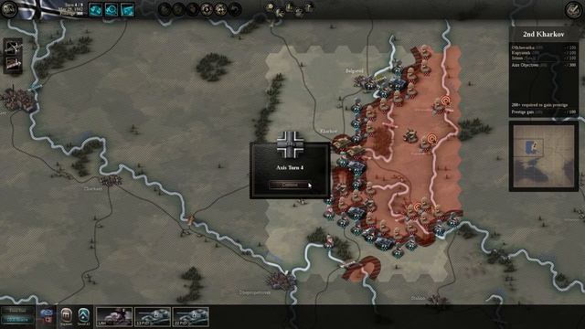 UNITY OF COMMAND: Stalingrad Campaign (AXIS) - 2nd Kharkov смотреть онлайн