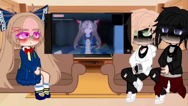 Реакция персонажей на "Я ей хлеб (а) она бьёт :(" Валера Гостер #гача_клуб #реаеция #Валера_Гостер смотреть онлайн