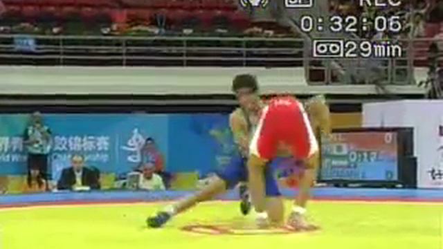 Alizadaeh IRI v Aoki JPN 2007 Junior Worlds смотреть онлайн