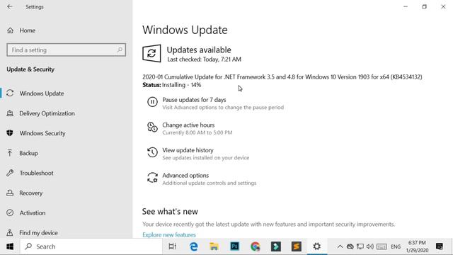 1/28/2020 - KB4534132 Cumulative Update for .NET Framework 3.5 & 4.8 for Windows 10 Ver 1903 & 1909 смотреть онлайн