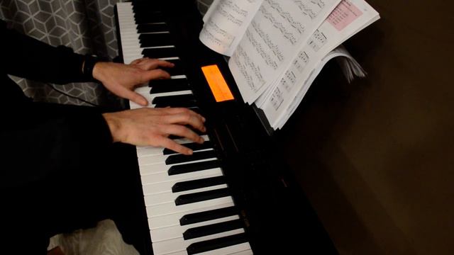 Yiruma - When The Love Falls (on piano Casio CDP-230R - beginner) смотреть онлайн