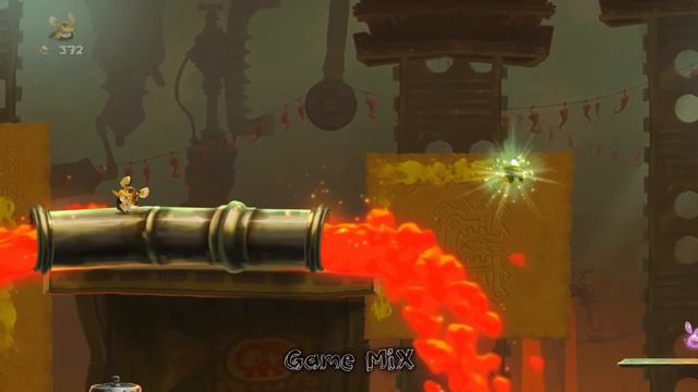 Rayman Legends Уровень Меня наполняет, не понятно пока что наполняет её, Game Mix