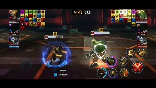 Wolverine T4 Timeline Battle Showcase With Obelisk - Marvel Future Fight смотреть онлайн