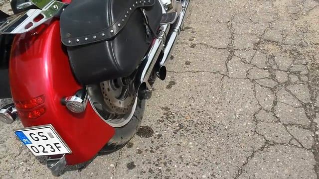 Honda Vtx 1800 custom exhaust смотреть онлайн