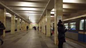 Станция метро Проспект Вернадского Москва (Сокольническая линия) metro Prospekt Vernadsky Moscow