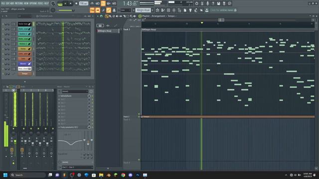 Violin Concerto In A Minor, BWV 1041 - Allegro Assai - FL Studio Cover