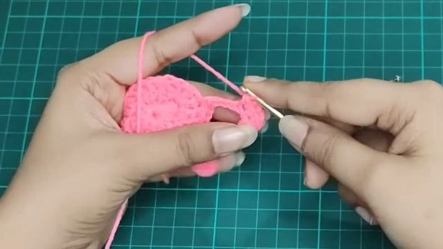 How to Crochet Flamingo Applique | Free Crochet Pattern of Flamingo Applique | Crochet Free Pattern смотреть онлайн