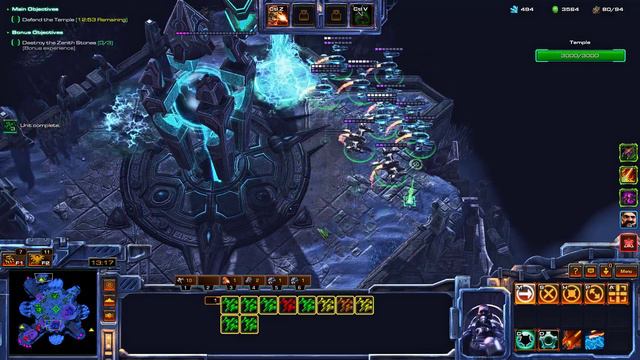 SC2 Co-Op Temple of the Past ▏ "Conflagration" Rory Swann Play [Prestige : Heavy Weapons Specialist смотреть онлайн
