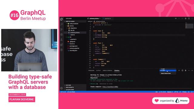 GraphQL Berlin Meetup #16: Boosting backend development productivity - Flavian Desverne смотреть онлайн