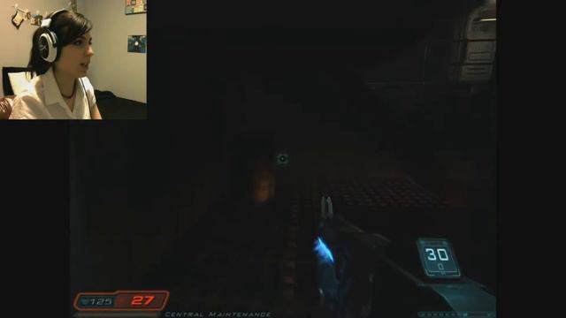 Gamer Girl's Approach to Doom 3, ep11 (Let's Play) смотреть онлайн