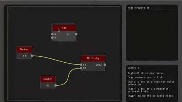 CalcGraph :: GTF Example for node Graphs with ImGui