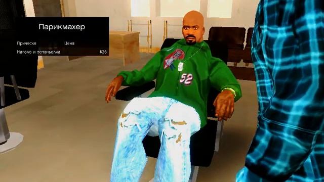 Новогодняя GTA ONLINE покупаем стрижки (Новый микро) смотреть онлайн