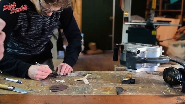 Making a Traditional Fairweather Archery fingertab! смотреть онлайн