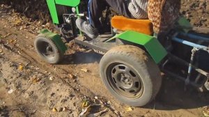 топ самодельных тракторов из мопеда скутера