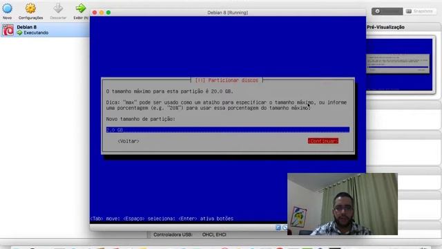 Instalação do Debian 8 no VirtualBox смотреть онлайн