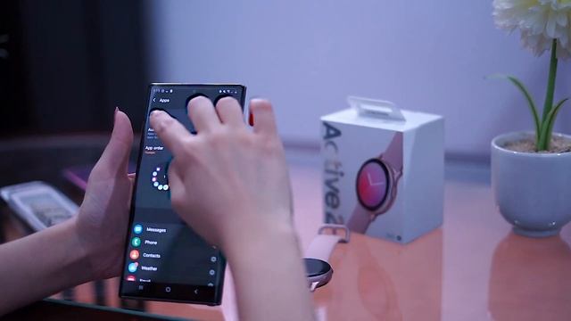 3.699 UNBOXING SAMSUNG GALAXY WATCH ACTIVE 2 40MM | ALUMINIUM | PINK | FIRST IMPRESSIONS | INDONESI смотреть онлайн