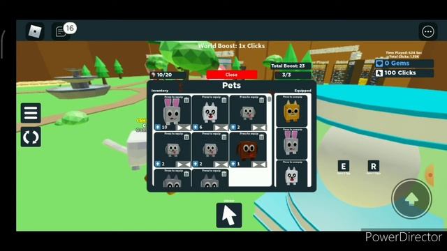 Clicking simulator Roblox #1 смотреть онлайн