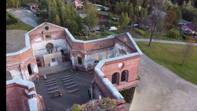 Руины лютеранской церкви прихода Яккима смотреть онлайн
