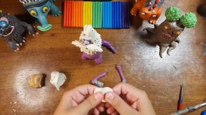 my singing monsters dawn of fire из пластилина | msm dof | атмоз и ледник из пластилина |ROYAL лепк