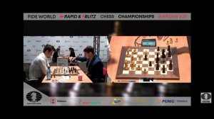 Magnus Carlsen vs Sychev Klementy, World Blitz Chess Championship 2021 Round 4