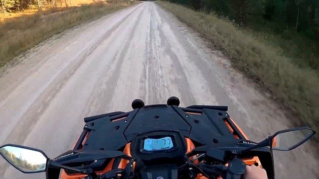 Покатушка на квадроцикле CF MOTO X8 ho eps смотреть онлайн