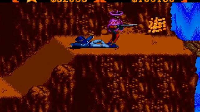 Sunset Riders Прохождение SEGA смотреть онлайн