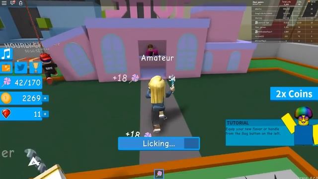 Код симулятор леденца на палочке роблокс Самый вкусный чупа чупс Code Lollipop Simulator roblox смотреть онлайн