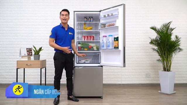 Tủ lạnh Panasonic 322 lít NR-BC369XSVN: Ngăn cấp đông mềm tiện lợi • Điện Máy XANH смотреть онлайн