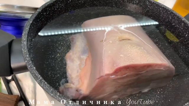 Язык мой?Враг мой! Как приготовить сочный отварной ?!? смотреть онлайн