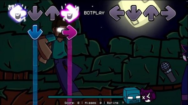 HEROBRINE VS A.C. VOID (Danger But A.C. Void Sings It) - Friday Night Funkin'