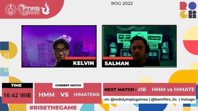 [MOBILE LEGENDS] Match 2 : HMM vs HIMATEKK | BO 1 | Group Stage | ROG 2022 | смотреть онлайн