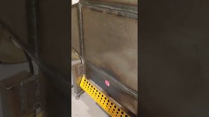 Печь на инфракрасной горелке - запуск и прогрев