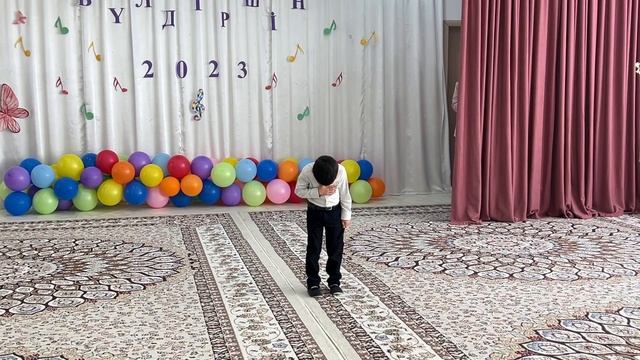 Булдiршiн 2023 Мустафа Таджиденов Стихотворение "Мен салем жазамын" д/с №1 г.Павлодар смотреть онлайн