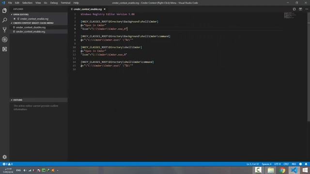 Adding Cmder to Context (Right-Click) Menu | Arabic смотреть онлайн