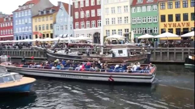 Копенгаген Прогулочный катер и чайка смотреть онлайн